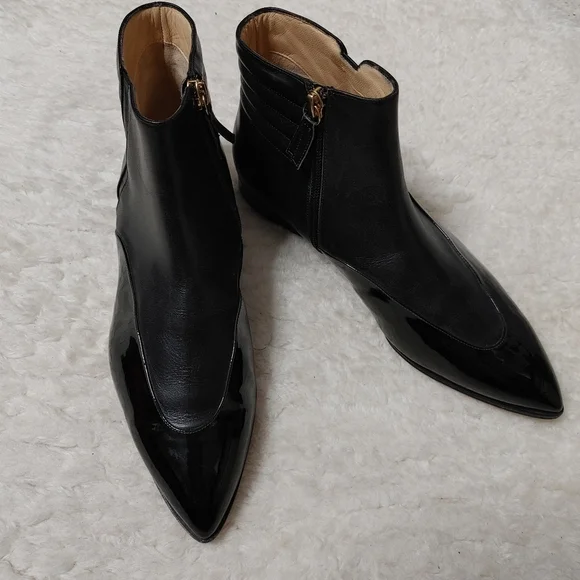 BIONDA Castana leather ankle boots size 7 - Picture 1 of 12